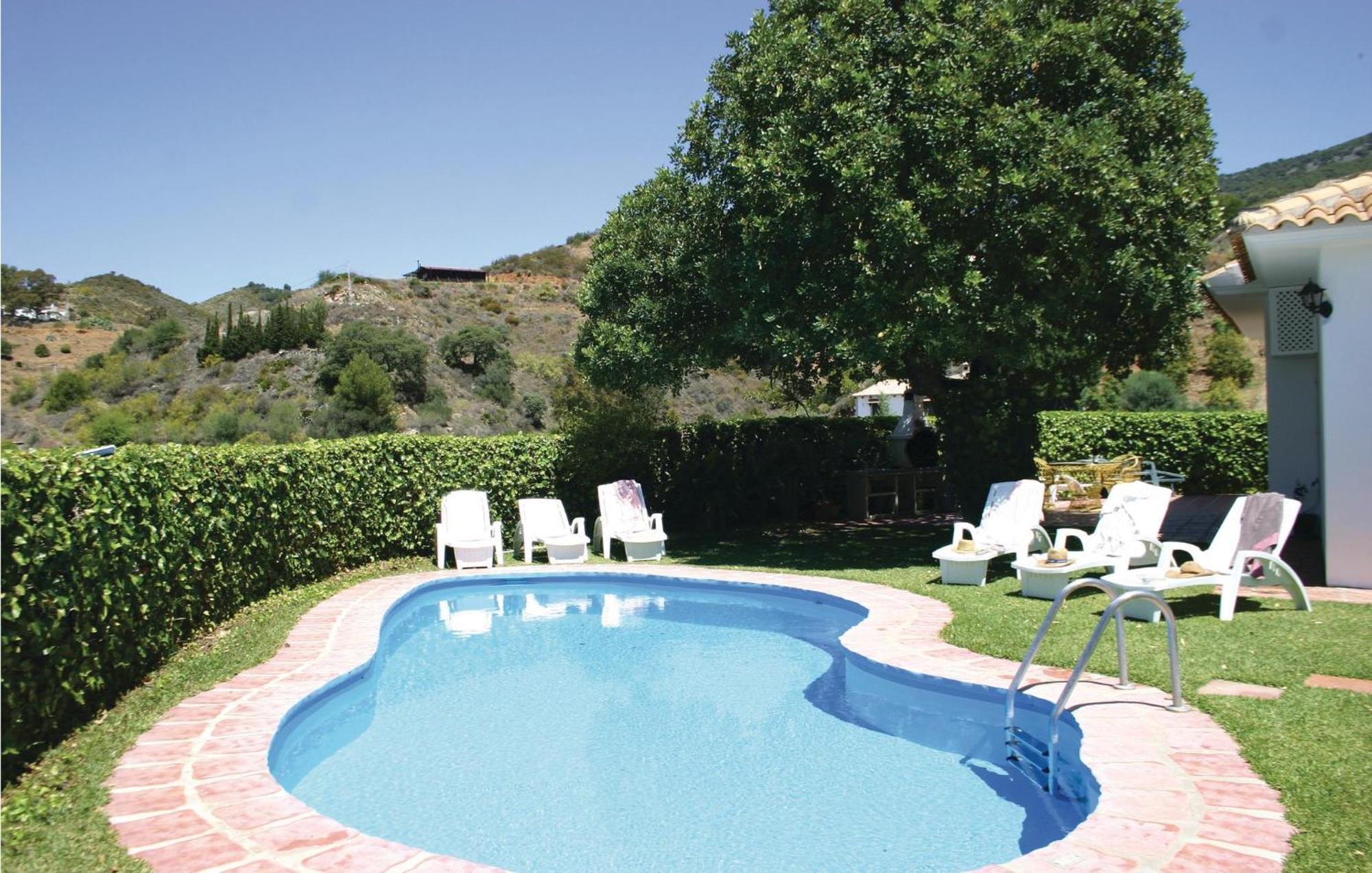 Awesome Home In Mijas With House Sea View Bagian luar foto